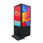 Interactive Multi Touch Digital Signage Indoor Double Sides Wide Viewing Angle